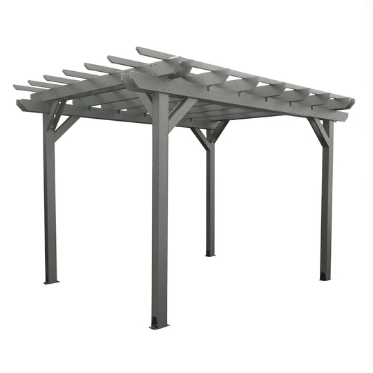Bodhi 10' x 10' Pergola Highwood USA Coastal Teak 
