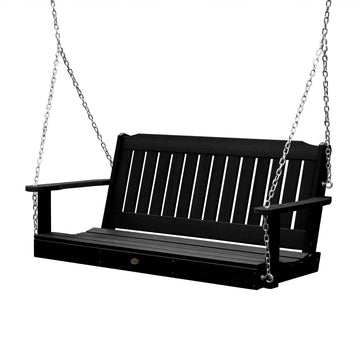 Refurbished Lehigh Porch Swing Highwood USA Black 5 