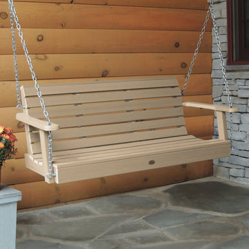 Refurbished 4ft Weatherly Porch Swing TAU Highwood USA 