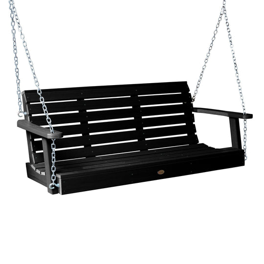 Refurbished Weatherly Porch Swing 5ft Highwood USA 