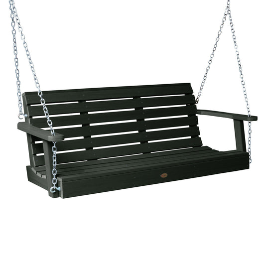 Refurbished Weatherly Porch Swing 5ft Highwood USA 