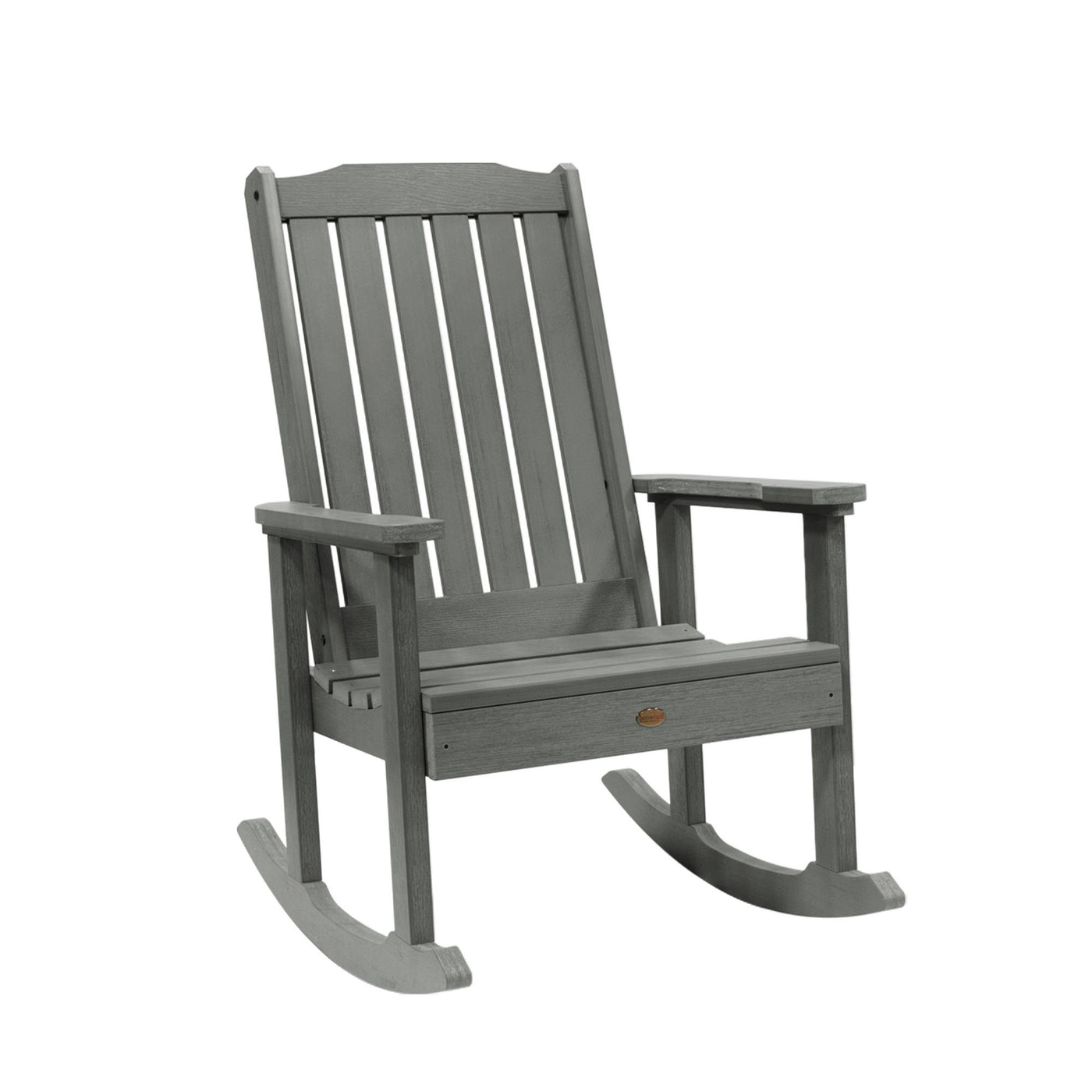 Refurbished Lehigh Rocking Chair Highwood USA Coastal Teak 