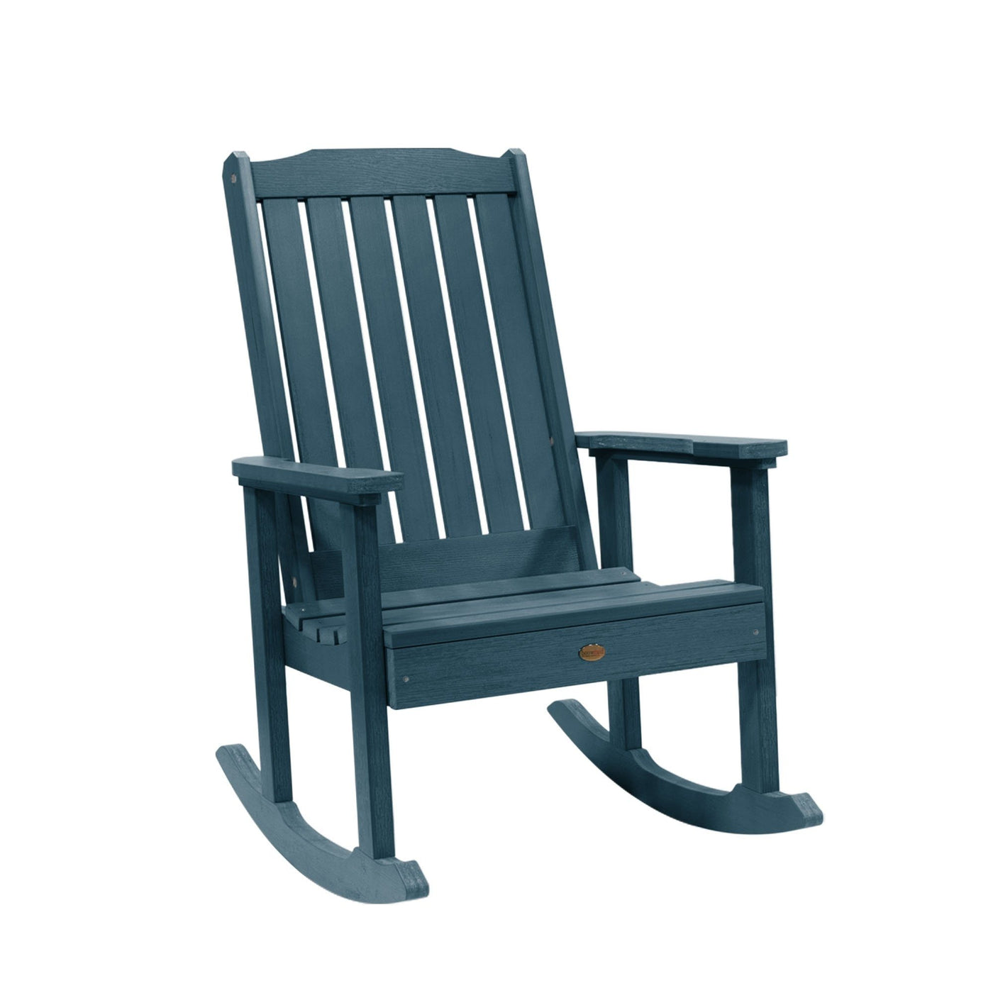 Refurbished Lehigh Rocking Chair Highwood USA Nantucket Blue 