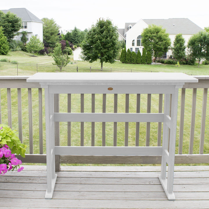 Refurbished Lehigh Bar Height Balcony Table Highwood USA 