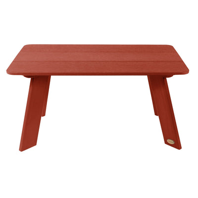 Italica Conversation table in Rustic Red