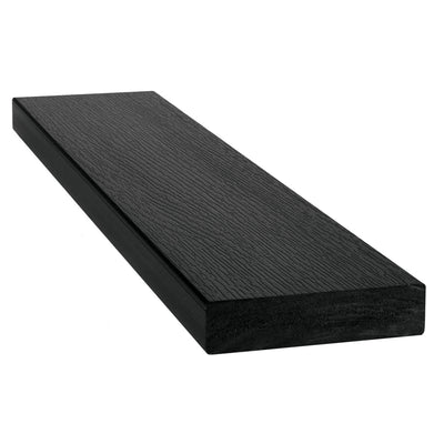 Everwood synthetic wood dimensional lumber {5/4” x 6” x 6ft} Nominal (recycled resin) - 4 Pieces Highwood USA Black 