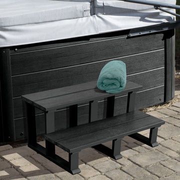 Hot Tub Spa Two Tier Steps 32 Inch Highwood USA 