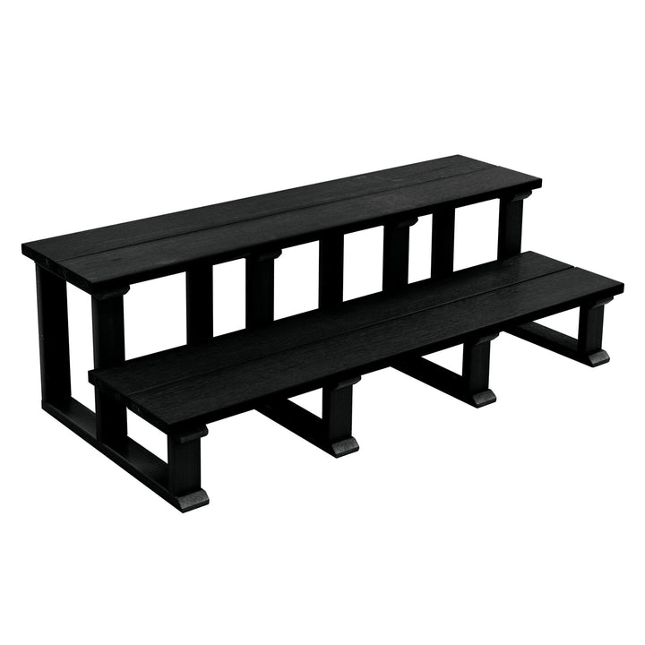 Hot Tub Spa Two Tier Steps 48 Inch Highwood USA Black 