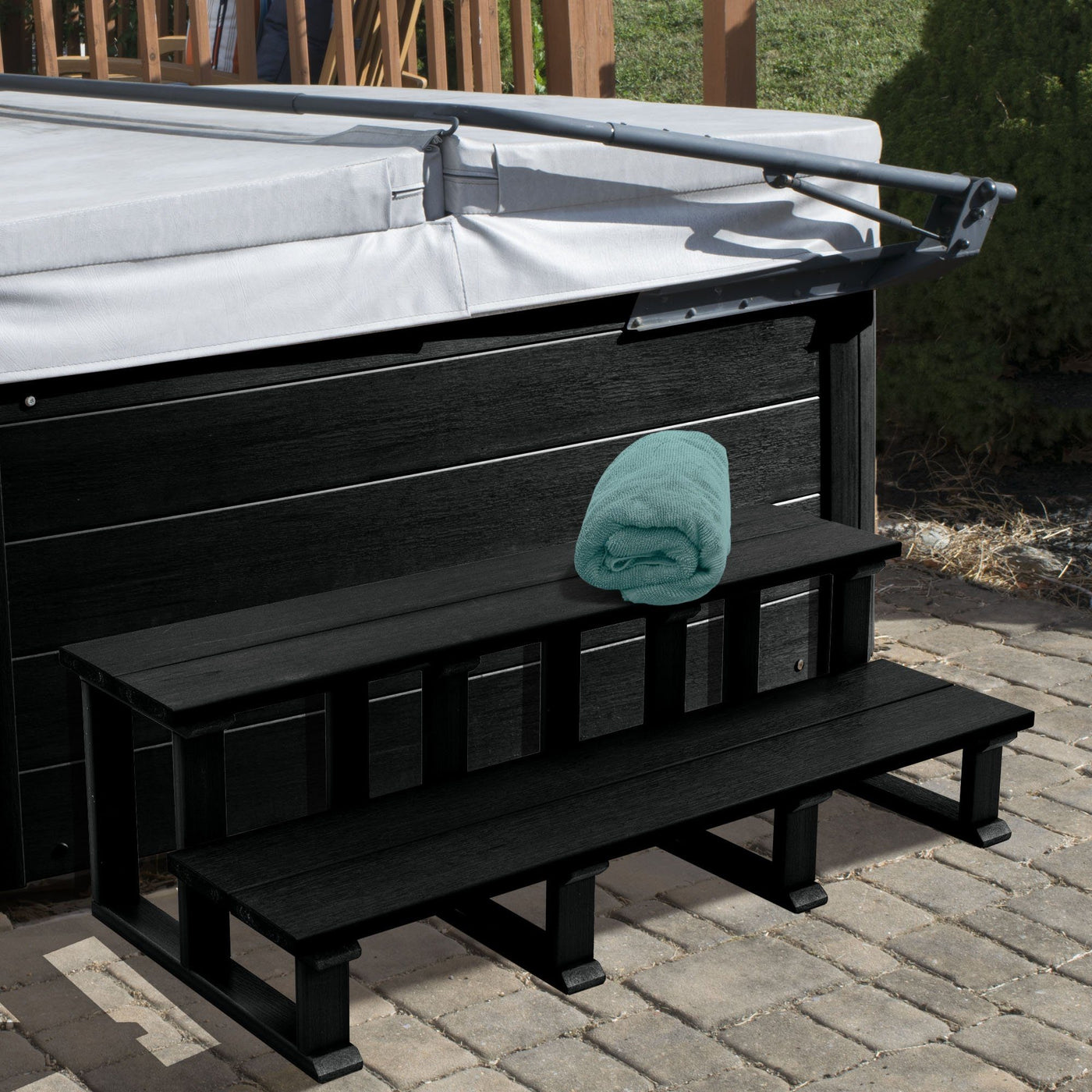 Hot Tub Spa Two Tier Steps 48 Inch Highwood USA 